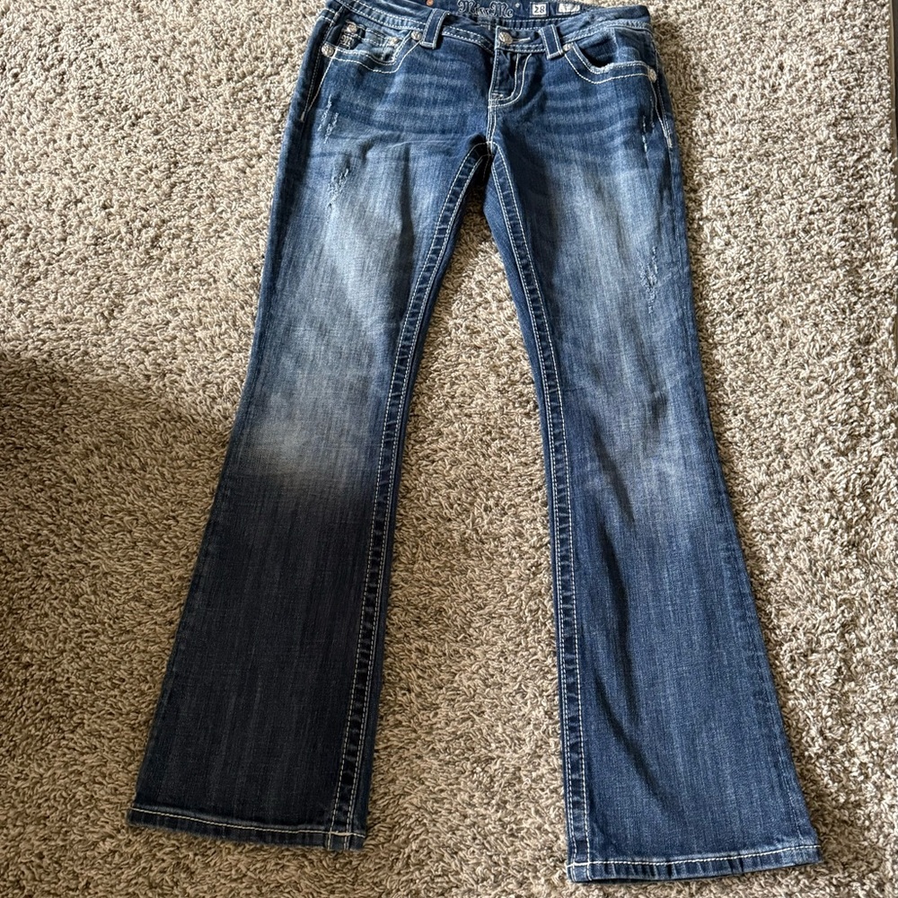 Miss Me Blue Flare Jeans